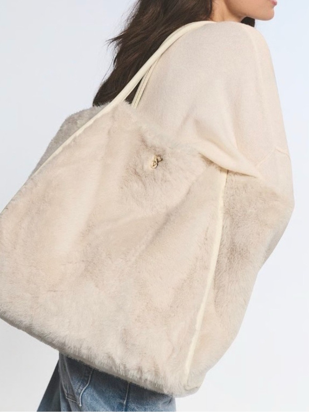 Victoria's Secret Faux-Fur Tote
